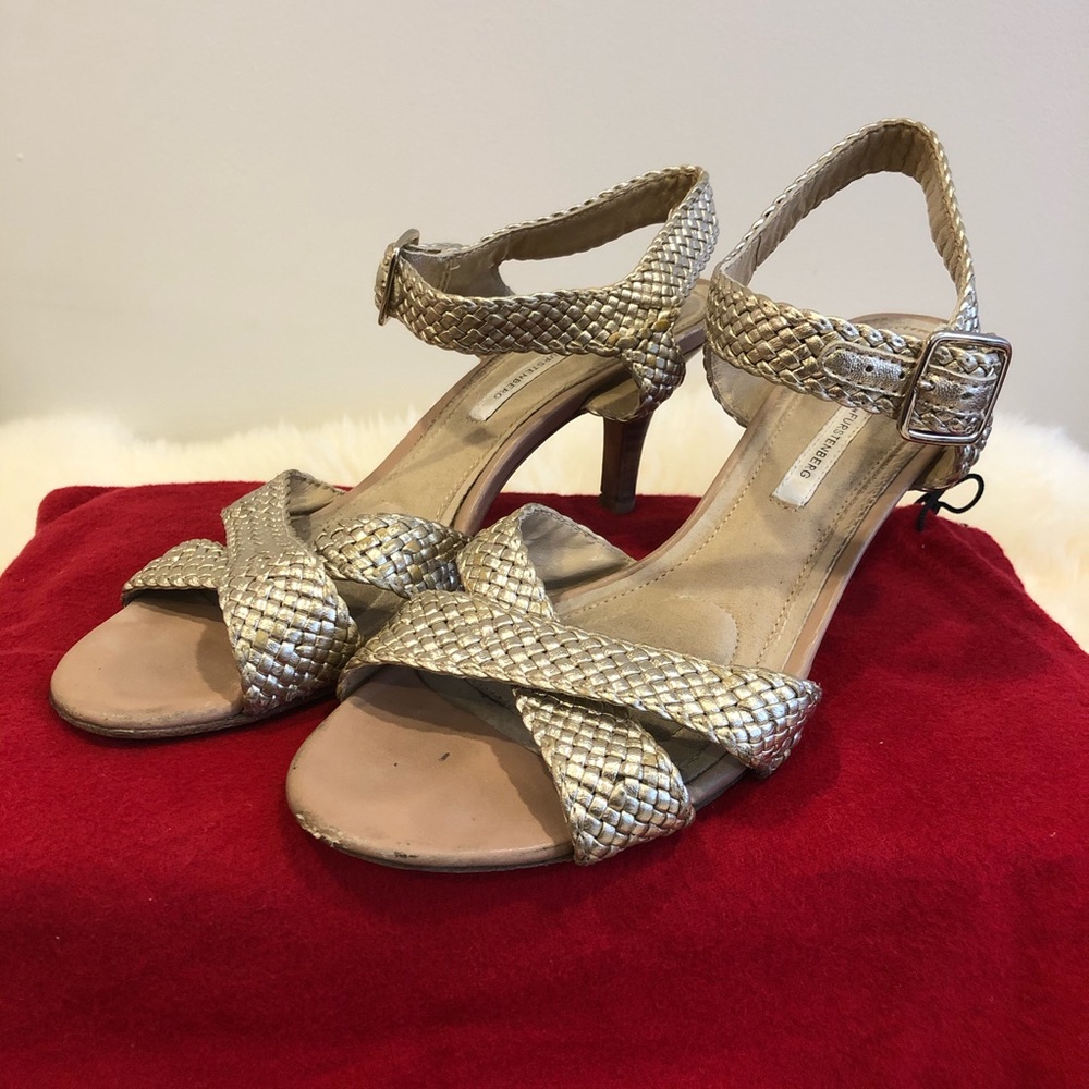 Diane von Furstenberg Strappy Heels